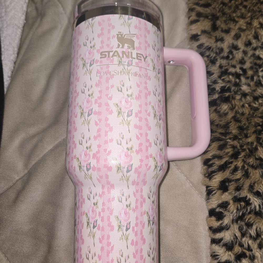 Stanley Love Shack Fancy  Pink Floral Tumbler